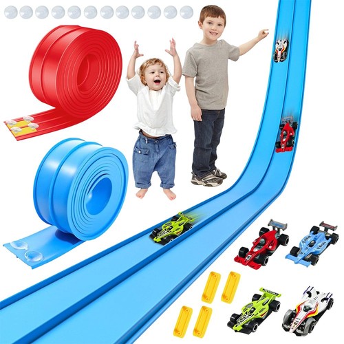 Double track flexible race - double-track,