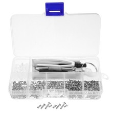 Eyeglasses Repair Set Spectacle Repair Tool Include Nose Pads Spare Parts