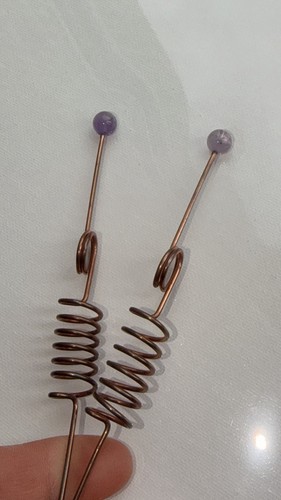 Copper dowsing rods dual - copper,