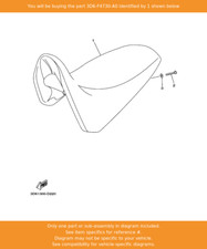 YAMAHA Double Seat Assy