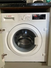 Bosch Integrated White Washing Machine 8kg 1400rpm Series 6 Ecosilence