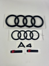 Audi A4 S-LINE GLOSS BLACK