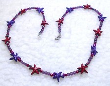 Beaded Necklace, Stars