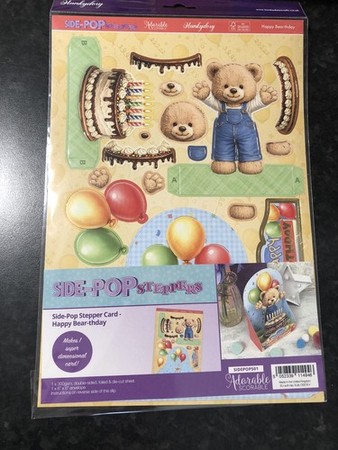 Hunkydory side pop - side, steppers