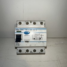 Hager 4 Pole RCD 25A 30mA Type