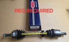 DRIVE SHAFT FRONT LEFT FITS