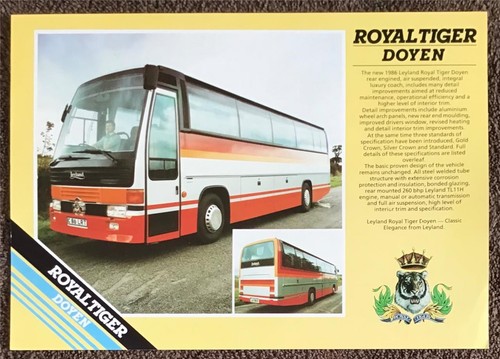 Leyland royal tiger doyen - royal,