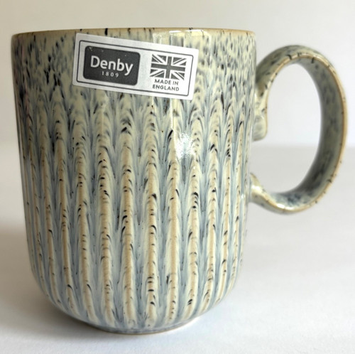Denby halo speckle ridged - denby, mug