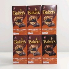 6 BAKER'S Unsweetened