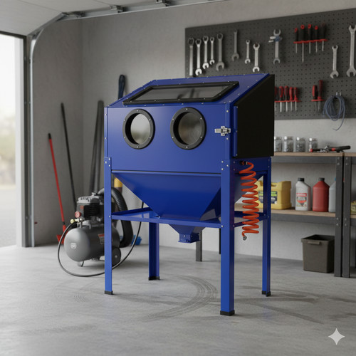 Sandblasting cabinet portable - cabinet,