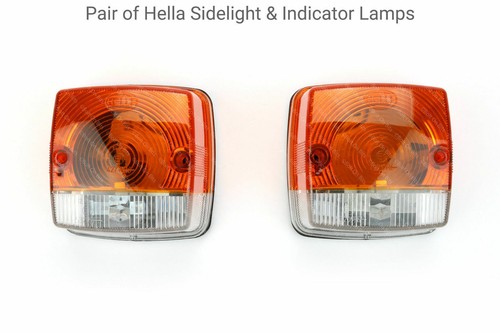Pair hella front side - pair,
