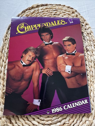Vintage 1986 chippendales wall - vintage,