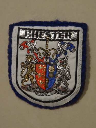 Chester cloth badge - chester,