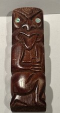 Vintage Hand Carved Wood Tiki
