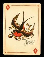 1 x modern playing card Sailor