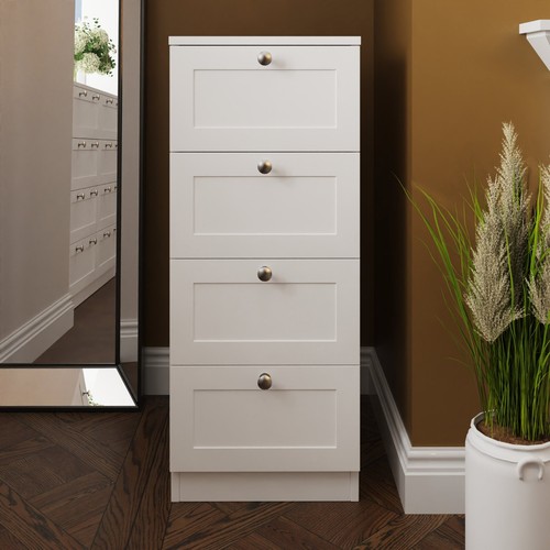 Matt white chest - white,
