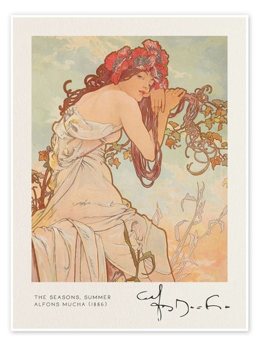 The seasons summer alfons - seasons,,