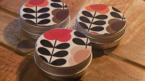 Orla kiely inspired mini - kiely, tin
