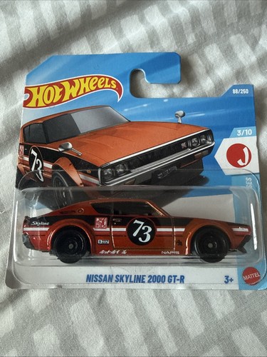 Hot wheels nissan skyline - hot, 2000