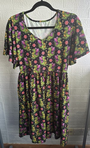 Carolina dress room dinosaur - dress,