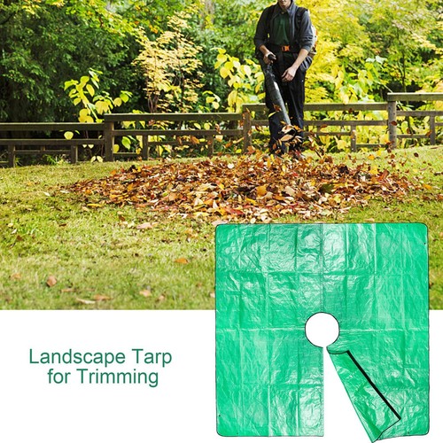 Landscape tarp 12in hole four - tarp,