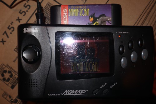 Sega nomad system tested with - sega,