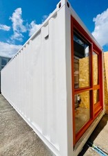 Converted Shipping Container | 40 X 8 Ft | Container Home | Wc & Shower | Toilet