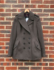 Burberry Prorsum Ladies Military Wool Coat UK14 US12 IT46 EU42 fits like UK10-12
