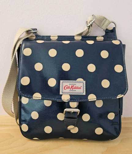 Cath kidston navy cream - cath, polka