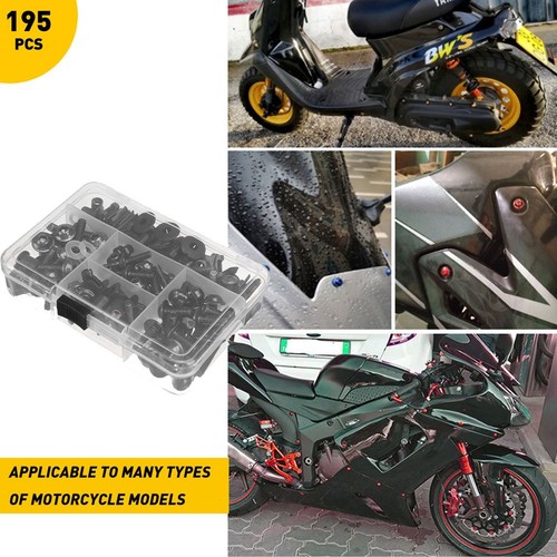 Black fairing shell bolts - fairing,