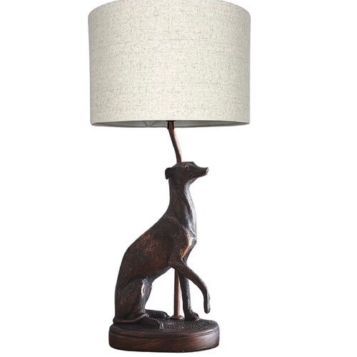 Antique copper greyhound - antique,