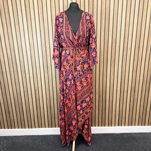 Stone circle wrap - dress, maxi