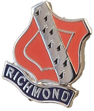 Richmond town small - small, badge