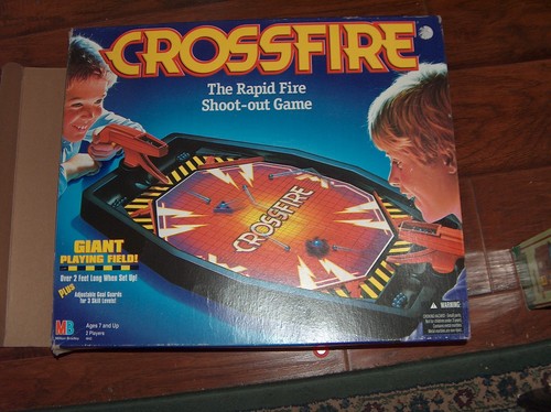 Milton bradley crossfire board - milton,
