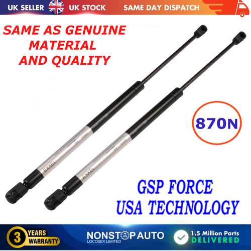 Rear tailgate boot gas - 2x,