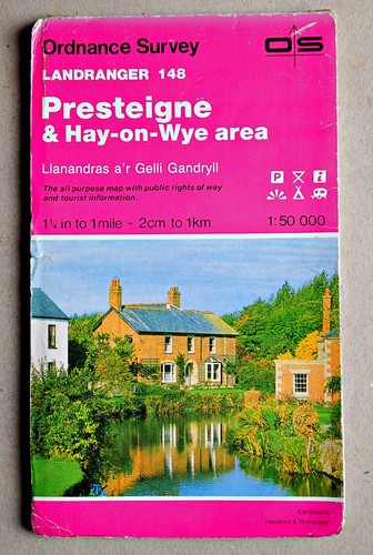 Ordnance survey landranger - survey,