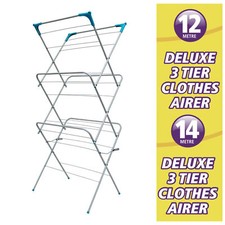 3 Tier Clothes Airer Drying