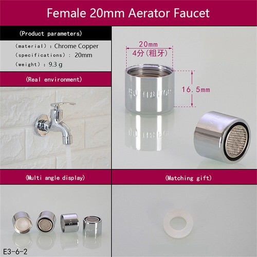 Water saving tap aerator - water,