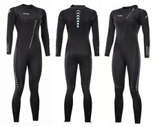 Wetsuit Ultra Stretch 3mm Neoprene Front Zip Full Body Diving Womens Girls Sz XS