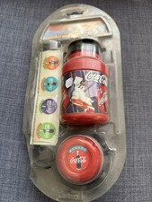 Vintage Coca Cola Bike Fun Kit Plastic Bidon Cycling Very Rare Collectible