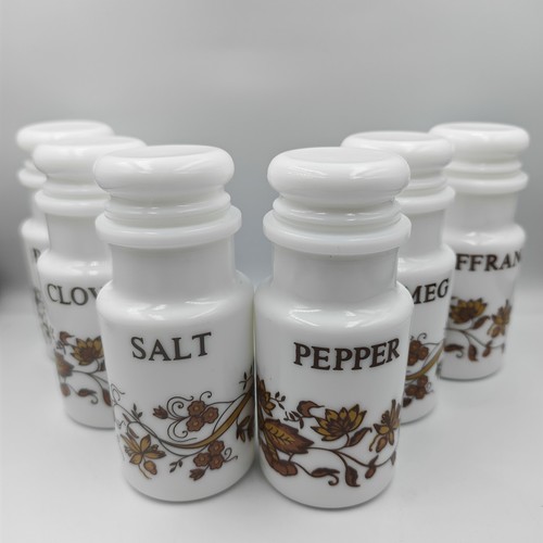 Vintage spice jars cer - spice, cer-ve