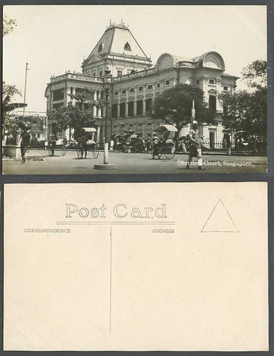 Singapore old real photo - singapore,