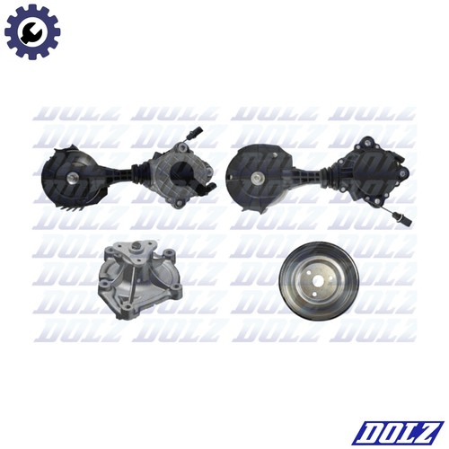 Water pump vribbed belt - vribbed,
