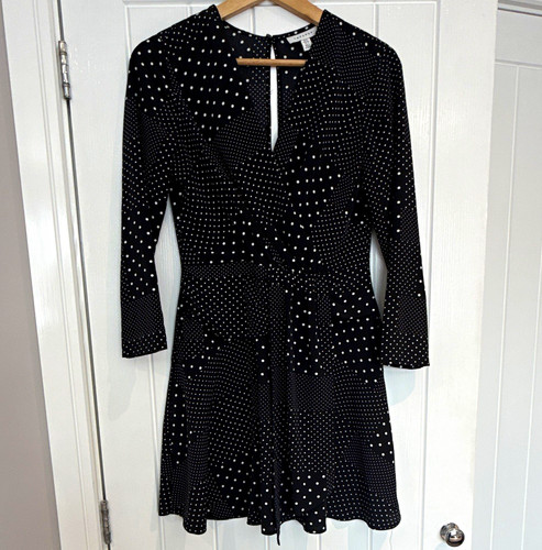 Topshop black white - black/white, polka