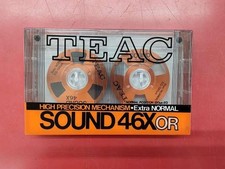 TEAC SOUND 46X OR Open Reel Style Cassette Tape Vintage Audio Japan