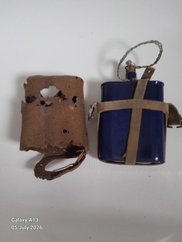 Ww2 british army blue enamel - ww2,