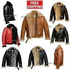 Mens B3 Raf Real Sheep Skin