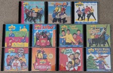 11 x Wiggles CDs - Bundle Job Lot Collection -Wiggly Safari, Wiggle Bay - Rare