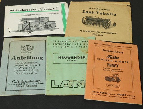 Vintage operating manual - operating,