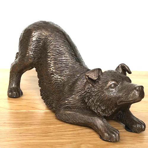 Border collie figurine heavy - collie,